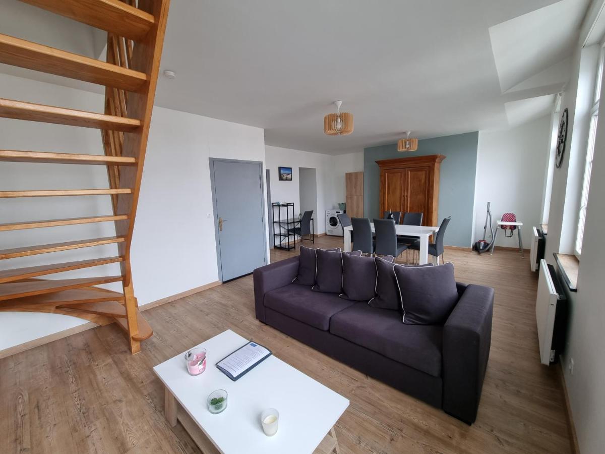 Duplex Ideal Famille, 2 Mn De St-Omer Centre Appartement Saint-Martin-au-Laert Buitenkant foto