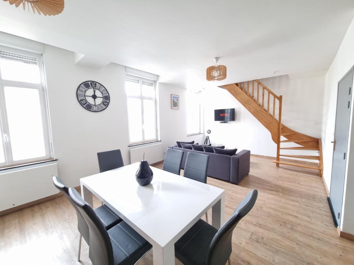 Duplex Ideal Famille, 2 Mn De St-Omer Centre Appartement Saint-Martin-au-Laert Buitenkant foto